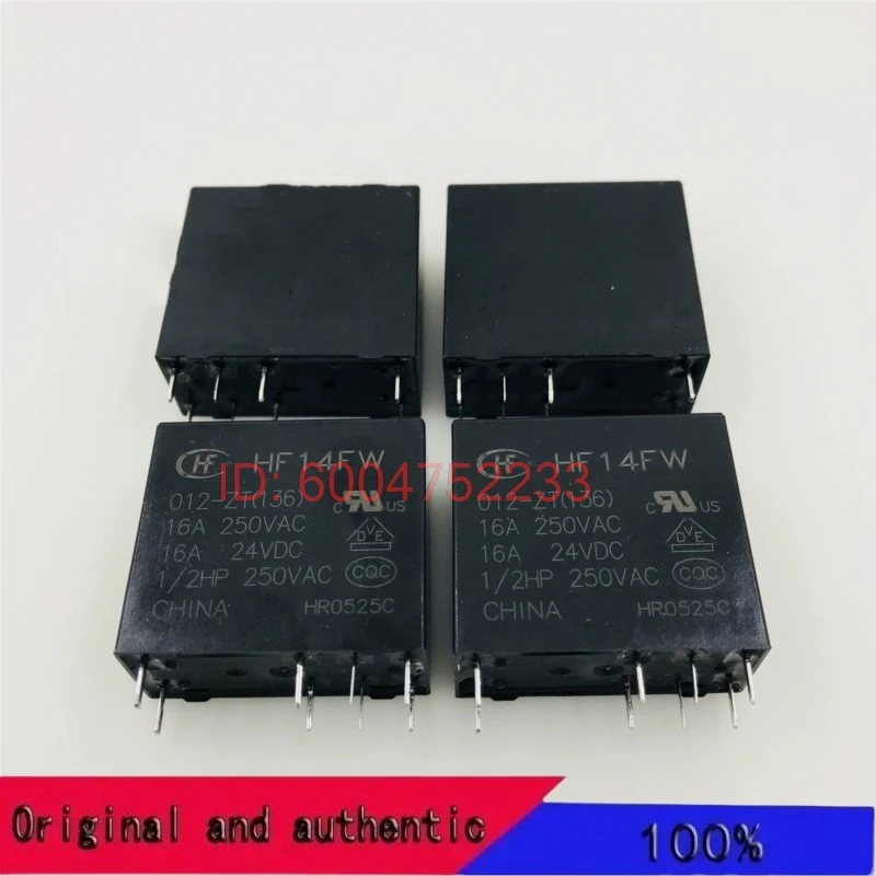 

10 шт. реле Hongfa HF14FW-012-ZT (136) 12VDC, 8-контактное, 16A250VAC, с одним набором переключающих контактов