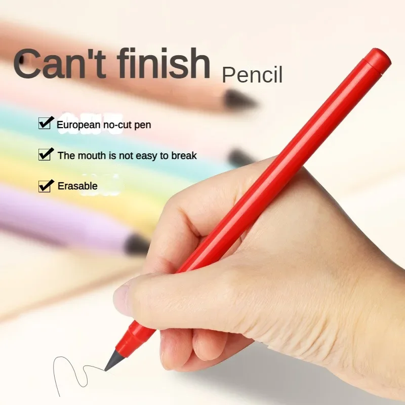 Infinity Pencil Reusable Inkless Pencil No Sharpen Pencil for Writing Art Sketch Painting Office School Supplies Stationery