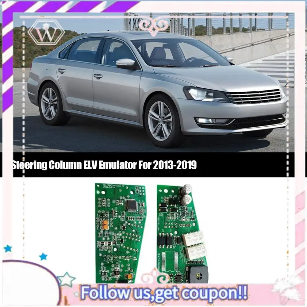 

Easy To Use 3C0905861J ELV Emulator Car Steering Column ELV Emulator For VW Passat Magotan CC 2013-2019