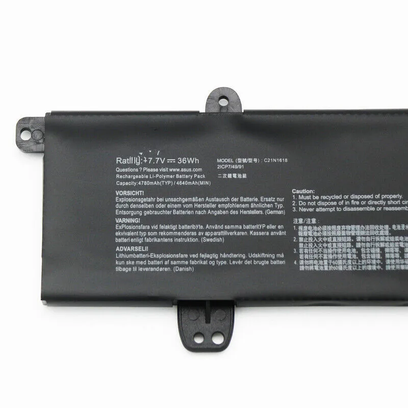 C21N1618 Laptop battery for X402B X402BA X402BP E402BA E402BP