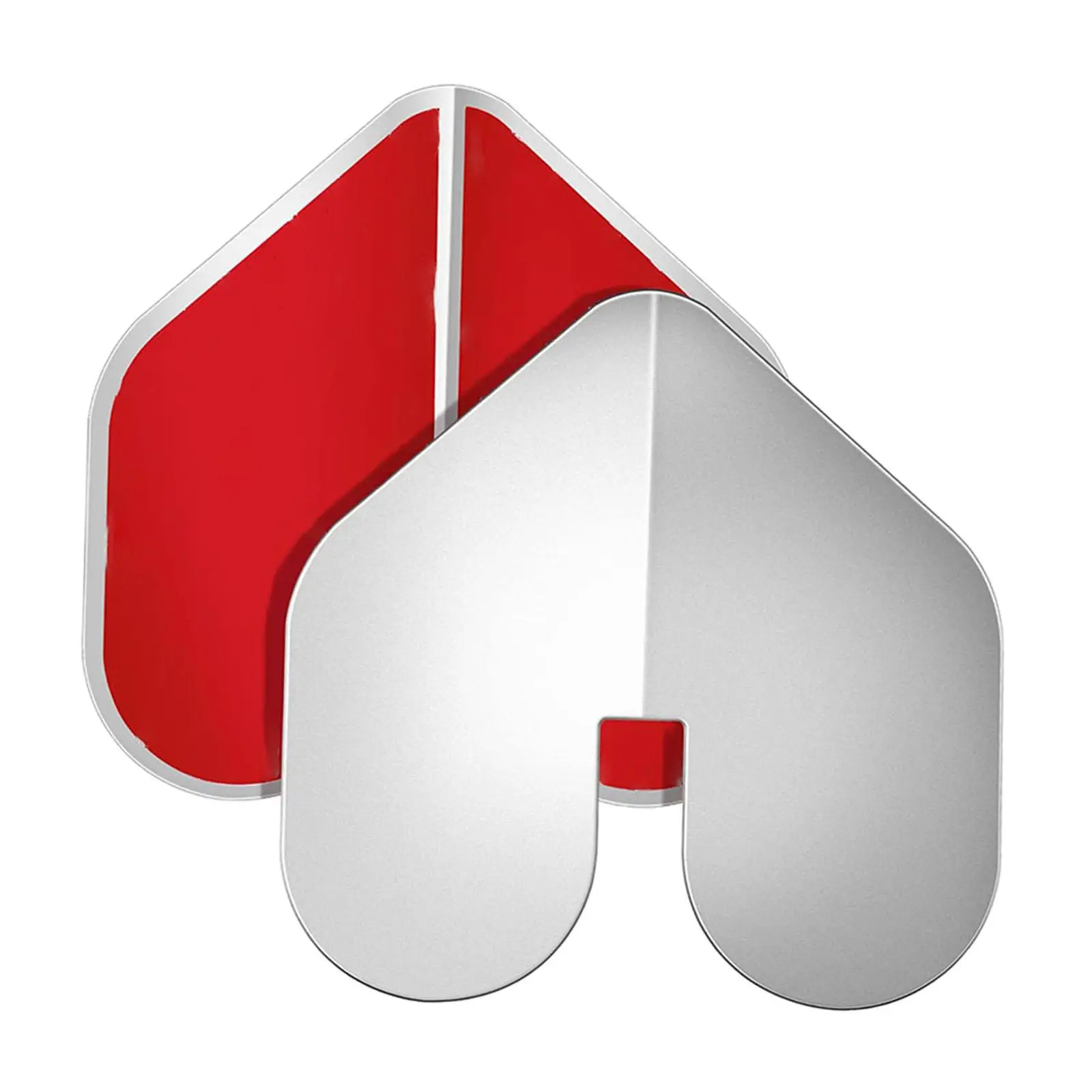 قطعتان من واقيات قوس القارب من الفولاذ المقاوم للصدأ مع مرآة لزجة مصقولة #4