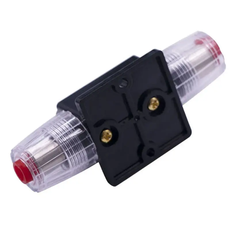NEW HOT In Stock-Car Audio Safety Seat Car Fused Power Supply For Fuse Tube Circuit Breaker Fuse Box