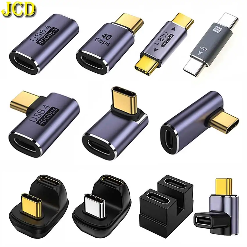 

Многофункциональный адаптер USB4.0 40 Гбит/с OTG Type-C, 100 Вт, 5 А, преобразователь данных USB C для быстрой зарядки типа C для Macbook 8K60HZ