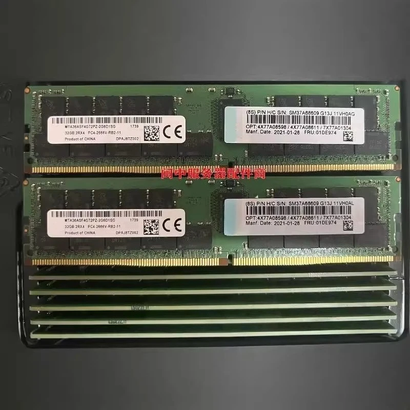 

Для Lenovo 32G 4X77A08598 4X77A08611 7X77A01304 FRU: 01DE974
