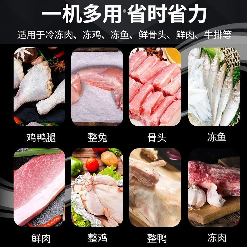 Multifunctional, fully automatic, ribs, trotters cutting commercial bone cutting machine