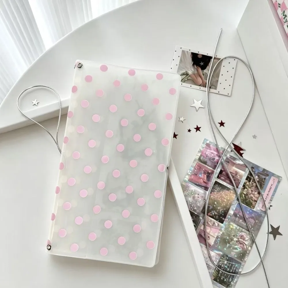 Durable PVC TN Notebook Cover Transparent with Elastic Band Traveler Notebook Cover Transparent PVC Binder Students