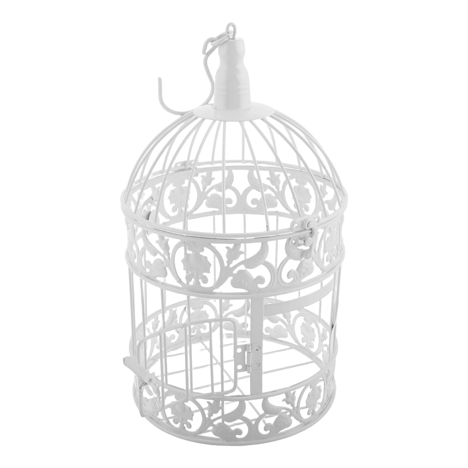 

Vintage European Iron Birdcage Decorative Small Bird Centerpiece Wedding Hotel Indoor Home Prop Indoor Birdcage
