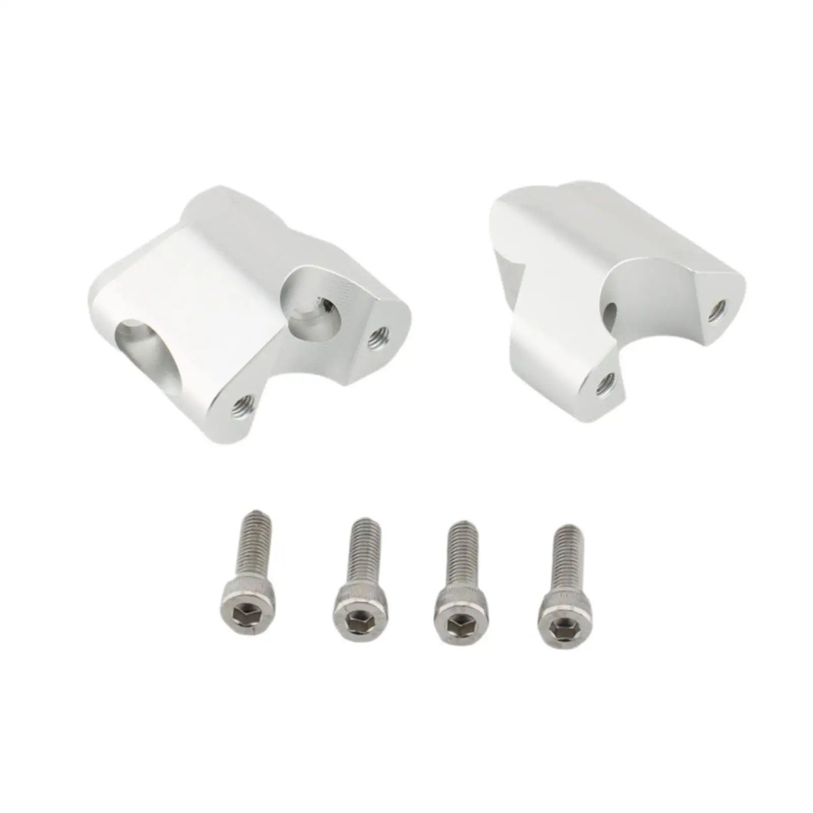 Professional Motorcycle Handlebar Riser Mount Clamp Lightweight Aluminum Accessory for Ducati Multistrada V4 Pikes Peak