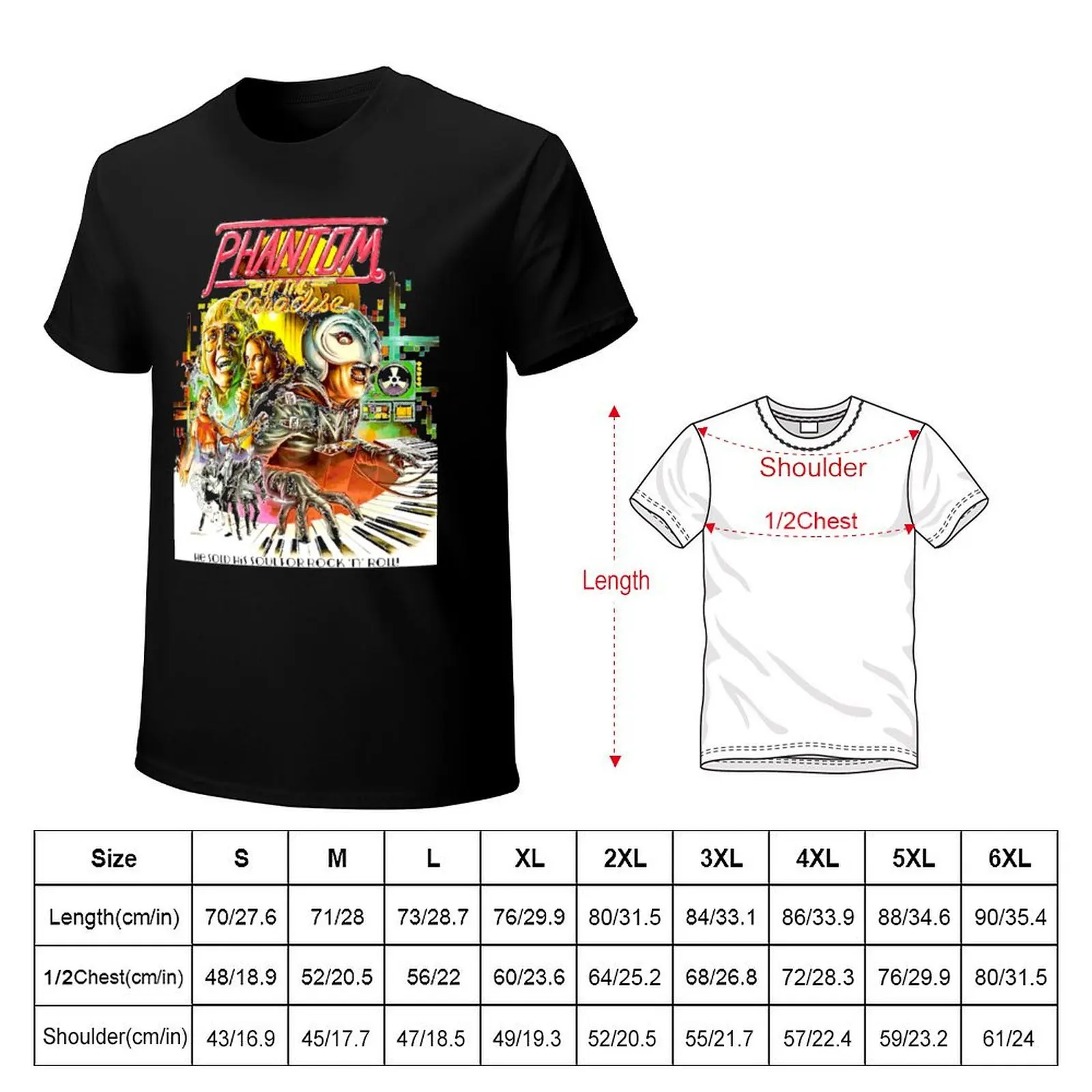 Phantom of the Paradise T-Shirt Running Performance Short Sleeve Tee