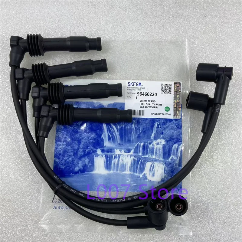 ``1Set -Car Spark Plug Wire Set For Buick Excelle 1.8L Chevrolet Captiva 2.4l Lacetti Daewoo Leganza Nubira Opel NO: 96460220