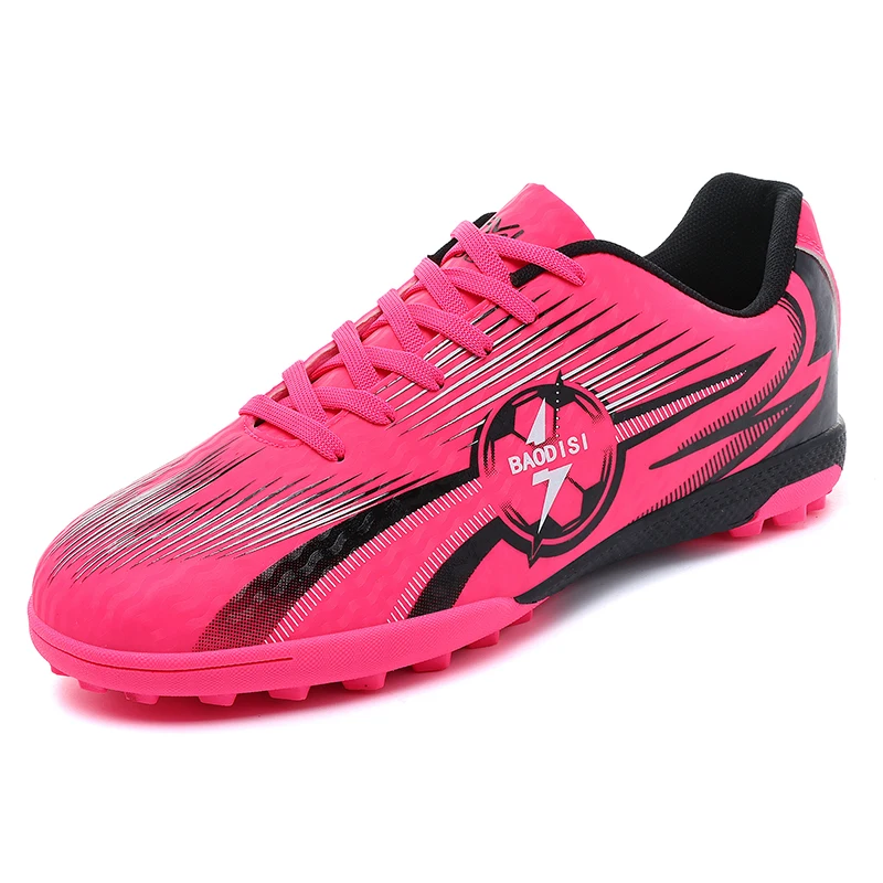 High Quality Mens Football Boots F50 Boys FG/TF Training Studded Fast Soccer Cleats Pro Non Slip Football Shoes for Man 32-46