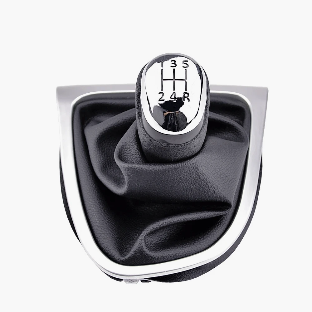 ZZ-5 Speed For Renault Clio Mk4 IV 2012-2019 Gear Shift Knob Lever Shifter Pen Gearbox Gaiter Boot Collar Case Cars Accessories 2