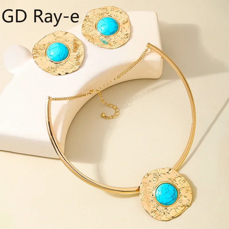 2PCS Fashion Exagge… - image