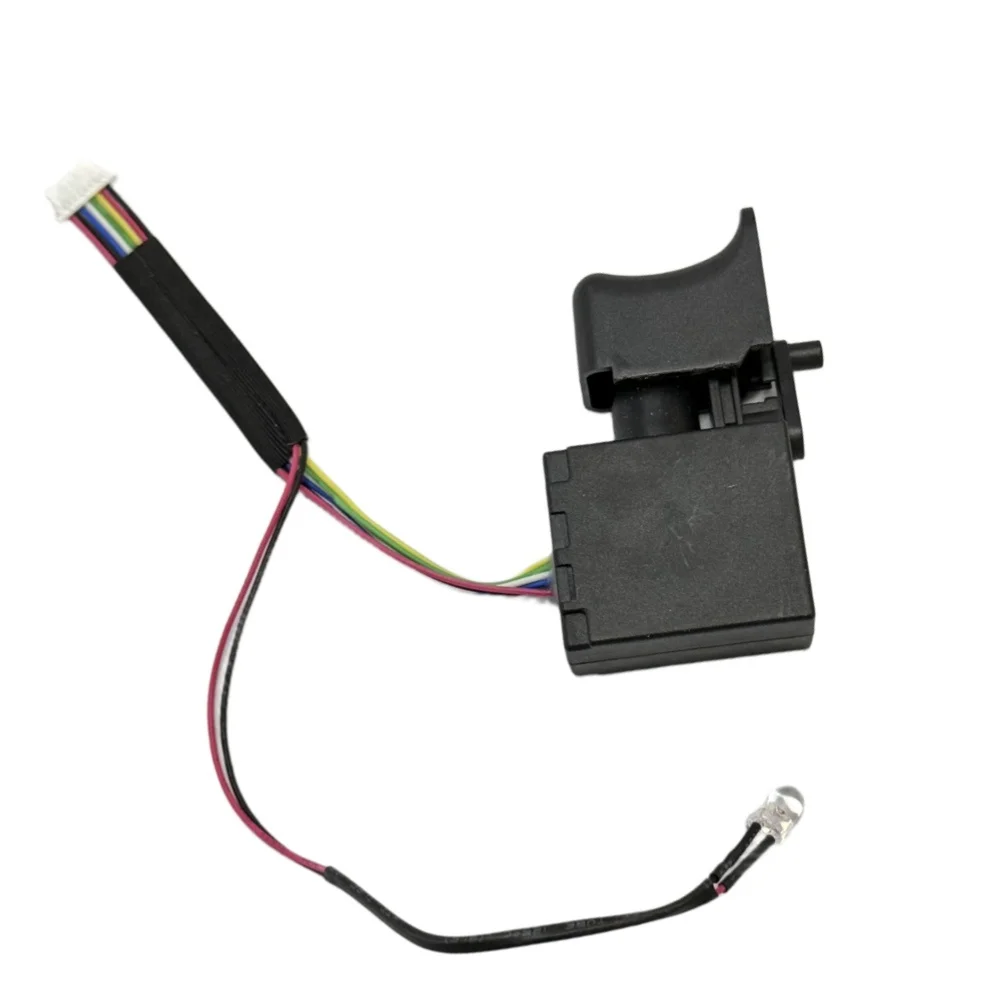 Replacement Push Button Trigger Switch with Light for 36V Cordless Electric Wrenches Meeting Switch Specifications