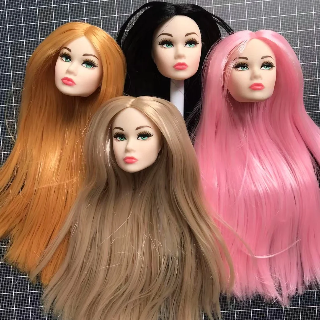 Têtes de poupée Poppy Parker, bricolage, têtes de jouets avec bonne Collection de maquillage, têtes de poupée féminines, accessoires, 1/6