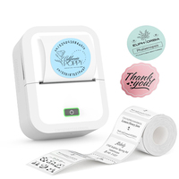 Portable Mini Printer X2 Self Adhesive Sticker Labeller Similar as M110 M220 Marklife P50 B21 Inkless Printer or 1PK Label Roll