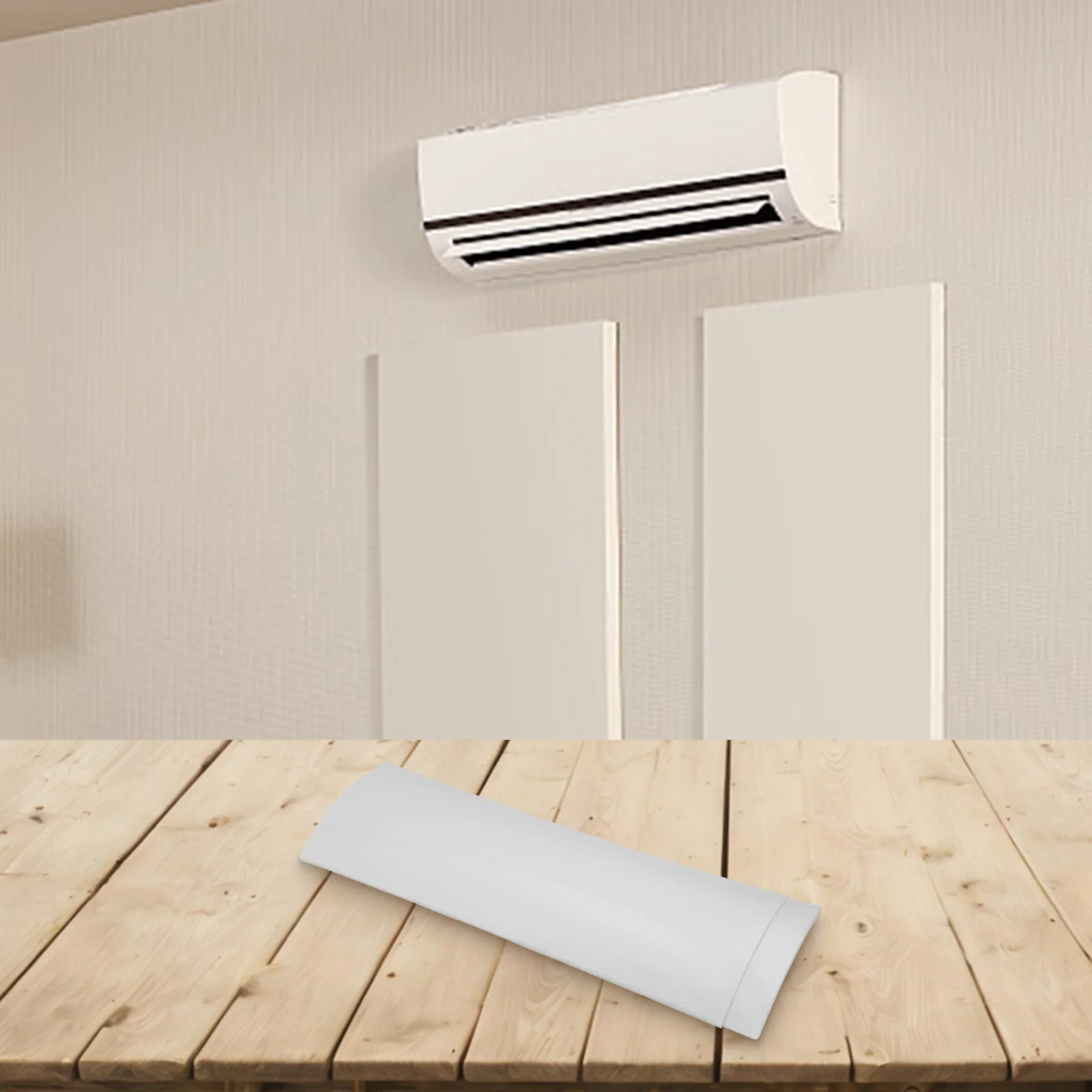 

Wall Mounted Air Conditioner Wind Deflector Adjustable Size Simple Cleaning Promotes Healthier Air Circulation
