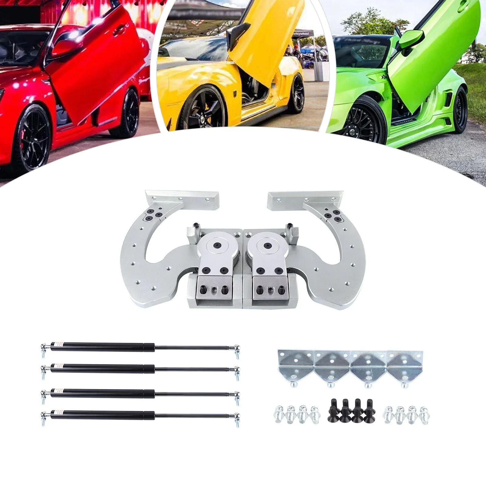 90 Degree Vertical Lambo Door Conversion Kit for Chevrolet Mazda Ford Subaru Toyota Bolt On Vertical Doors Hinge Kit
