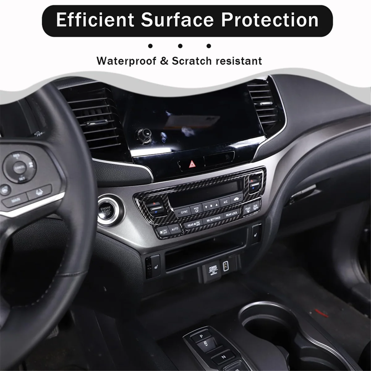 إطار وحدة التحكم المركزية في السيارة ، زخارف إطار تكييف الهواء ، زر هوندا التجريبي ، من من من من من من ؟ ؟ ، Ridgeline من ؟ ، جواز سفر من ؟