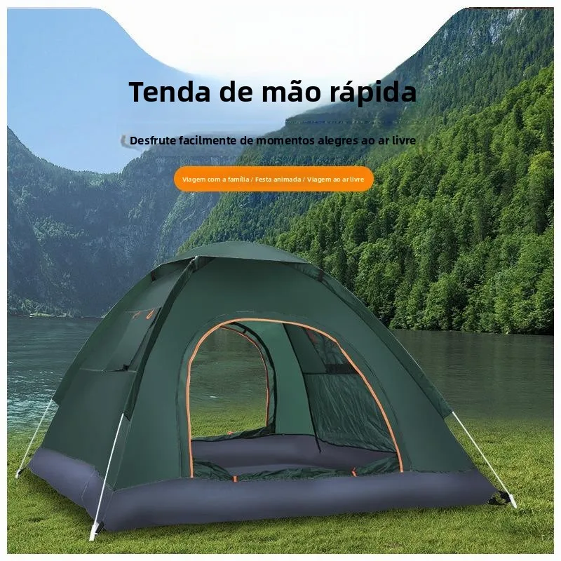 automatic-outdoor-indoor-camping-tent-waterproof-sunshade-bug-proof-double-person-single-person-home-use-children-adults-tent