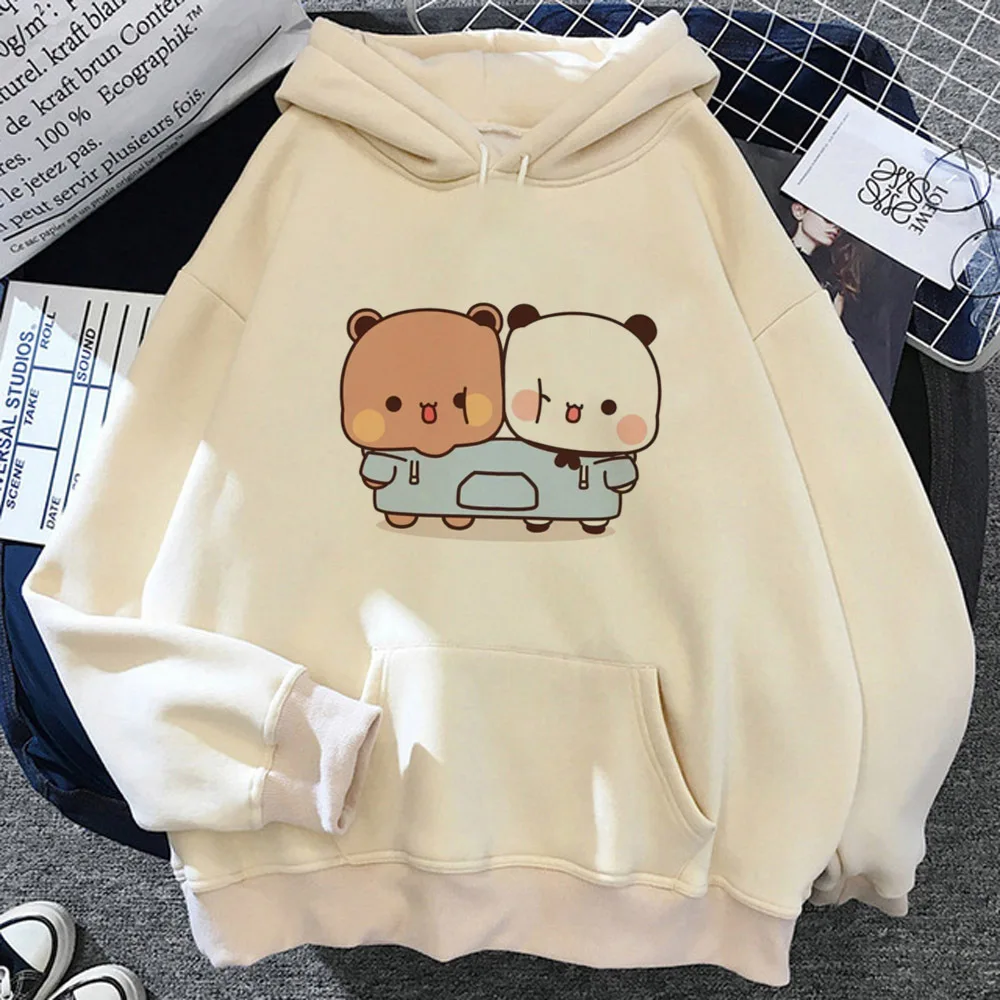 

Bubu Dudu hoodie anime elegant Japanese winter modern style anime sweater girl hoddie trendy streetwear