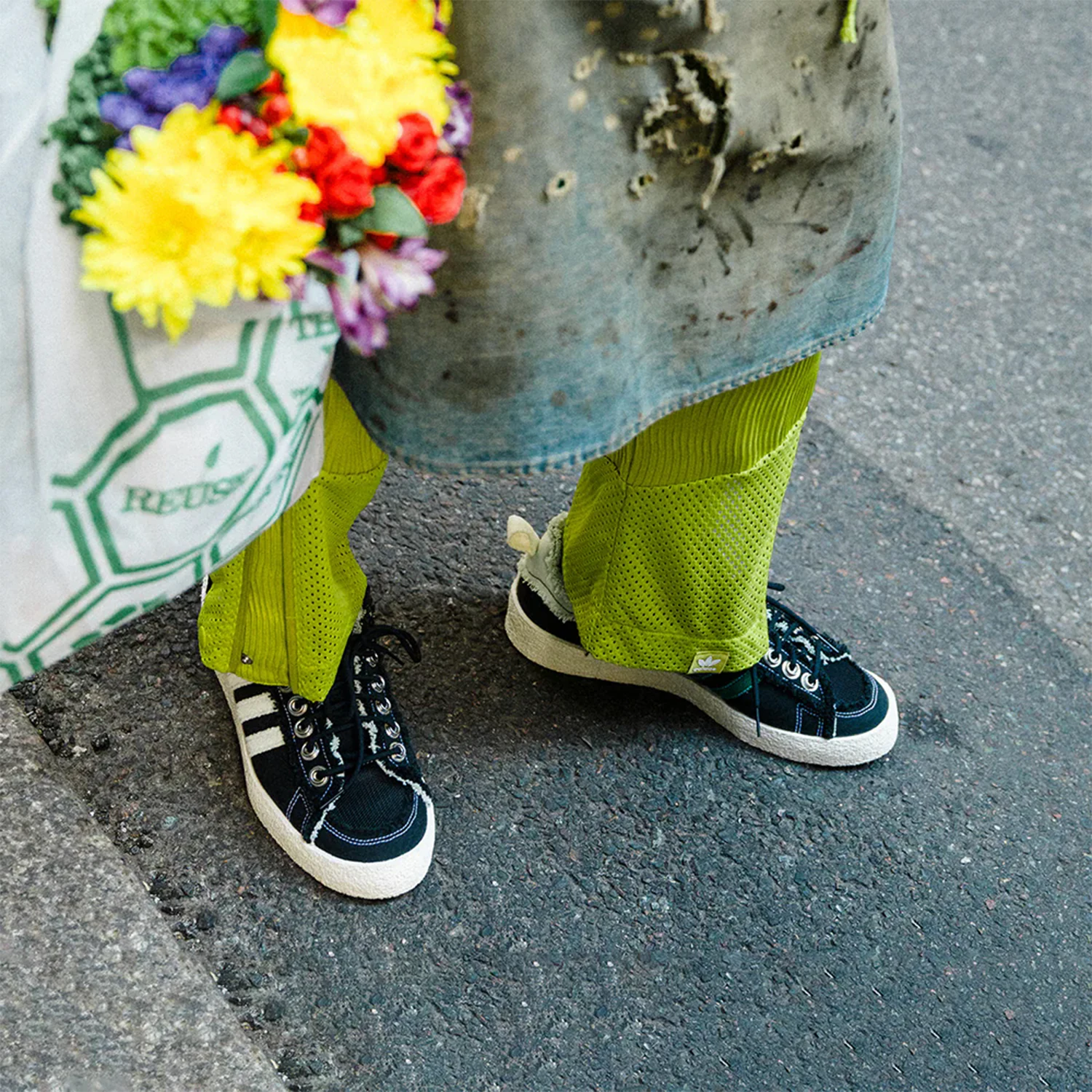 

Adidas genuine clover men's and women's retro low cut sports and leisure board shoes ID4791