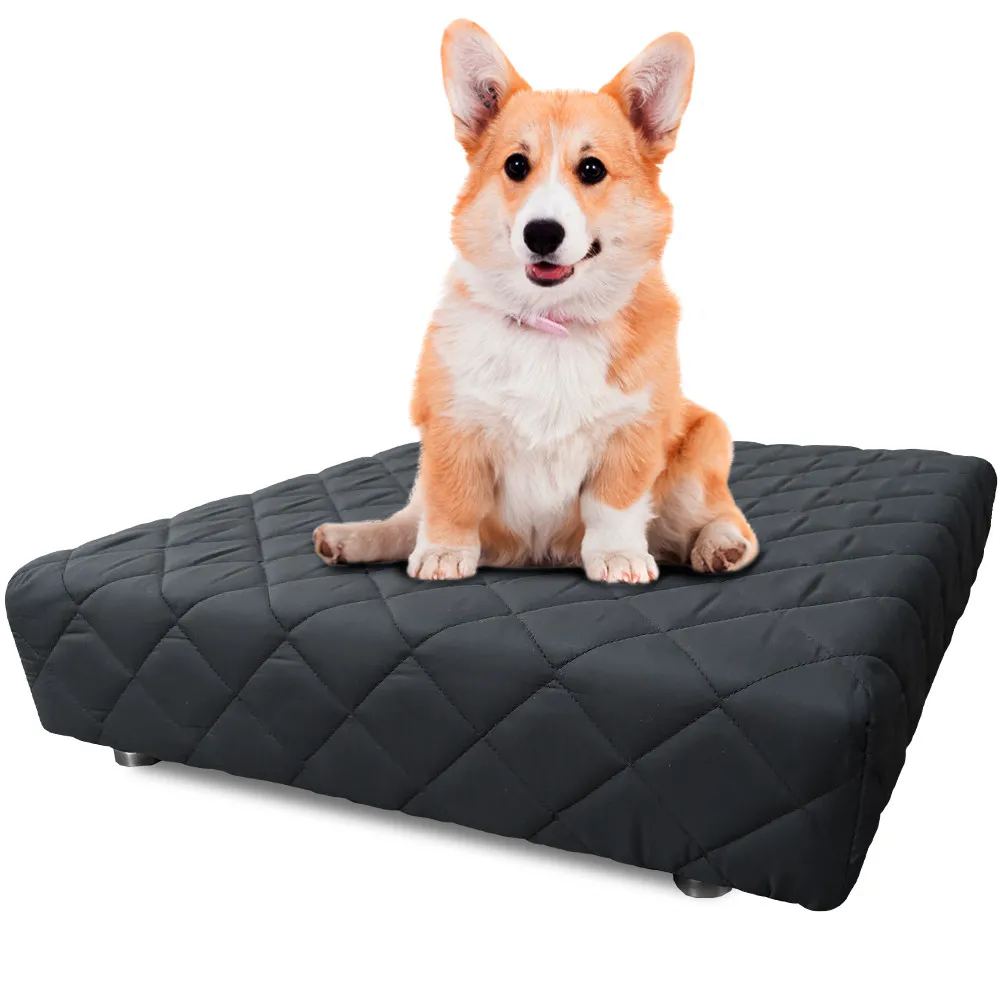 Pet Box Bed 50x50x14cm With White Waterproof Sheet For Dogs and Cats-Pet Walk-BF Mattress