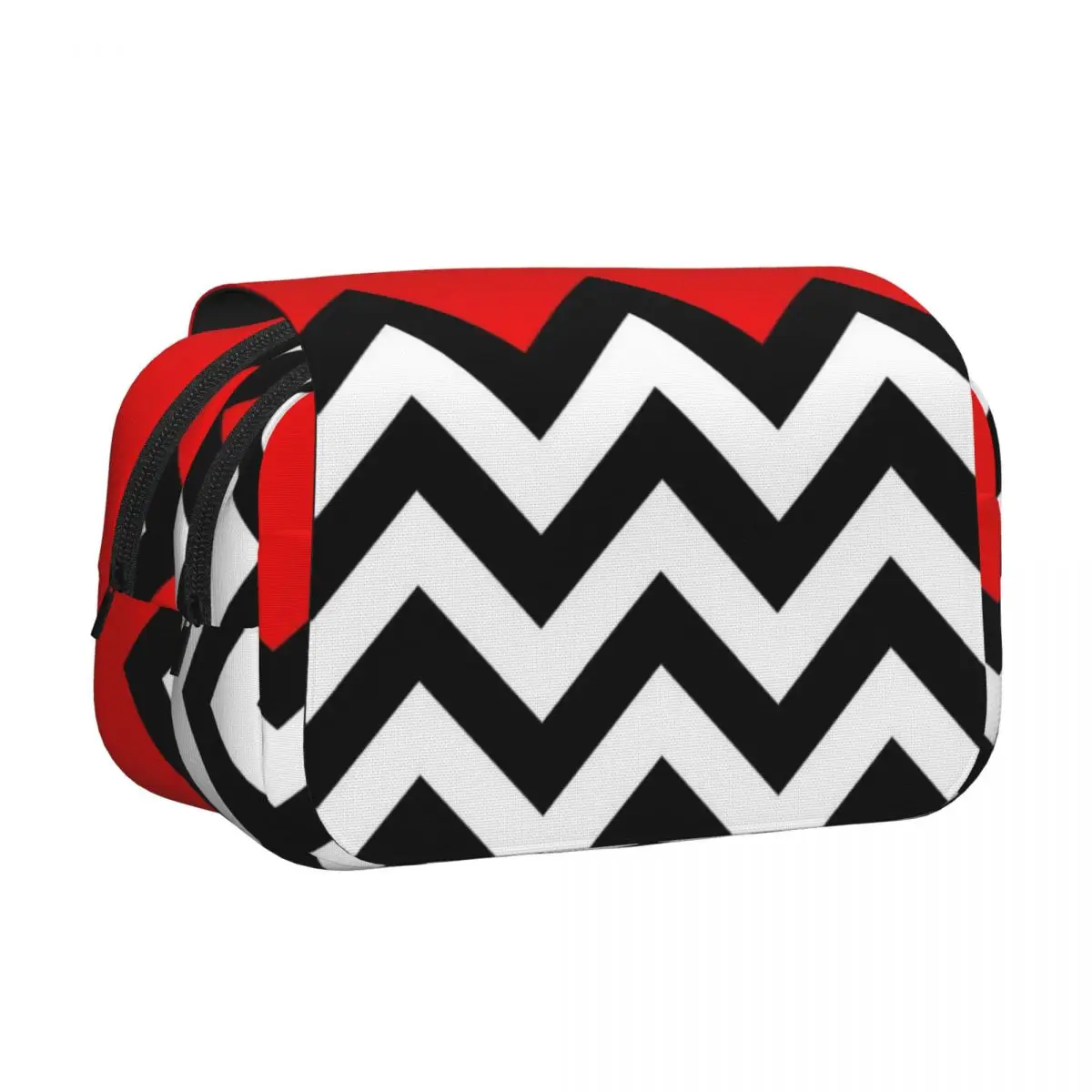 Twin Peaks - Black Lodge Pattern Pencil Case Pencil Pouch Hard Shell Leather Large Capacity Pen Box PencilBag for Boy Girl Gifts