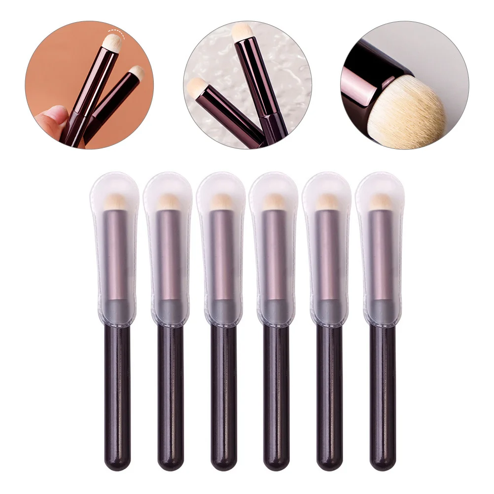 

6Pcs Mushroom Head Makeup Sponges Comfortable Handle High-Density Foundation Applicator for Liquid Powder Concealer Face Sponge