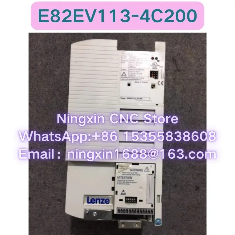 Second-hand E82EV113-4C200 Inverter Functional test OK Fast delivery