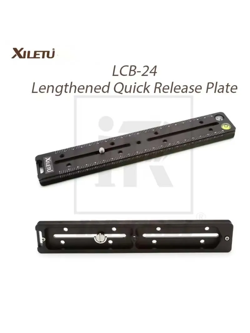 

XILETU LCB-24 240mm Nodal Slide Rail - Extended Quick Release Plate for Arca-Swiss Tripod Heads & DSLR Cameras