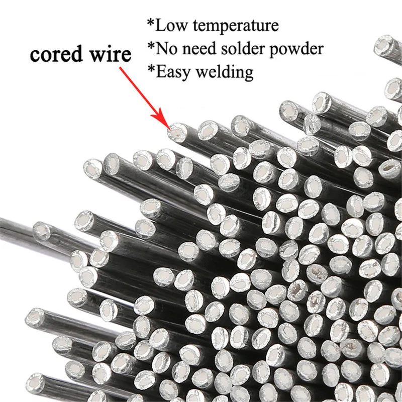 Aluminium Welding Rods Low Temperature Brazing Corrosion Resistant TIG Welding 3.2mm*50cm Welding Solder Soldering Rod