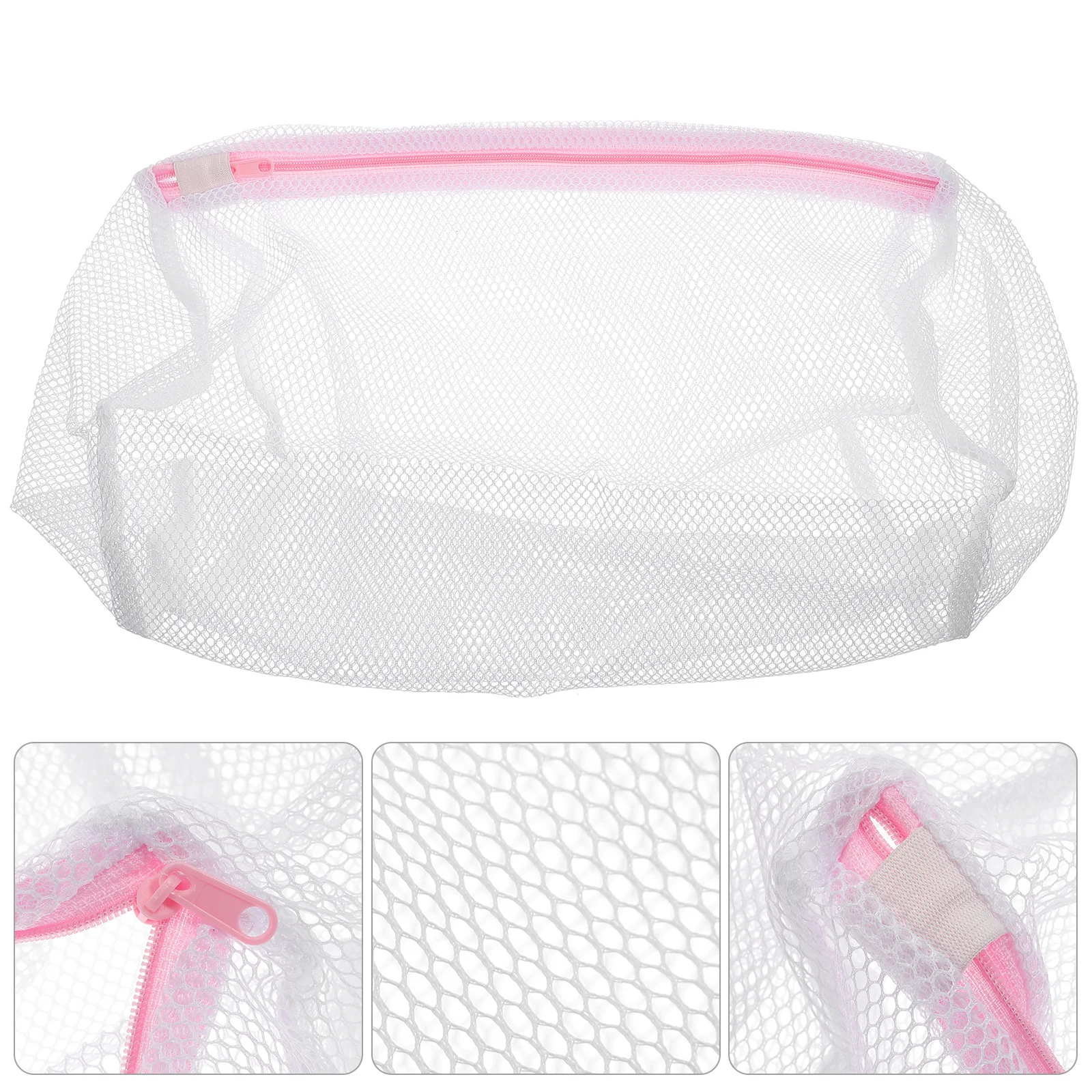 

5Pcs Zipper Laundry Bags Mesh Design for Better Cleaning Effect on Stains and Snag Prevention Laundry Bag Mesh Washing Bag