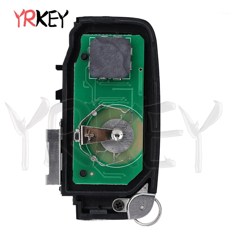 YRKEY - Smart Remote Car Key for Land Rover for Jaguar XJL XF F-type 2013-2017 ID49 Chip 315/433mhz 5 Buttons FCC:KOBJTF10A