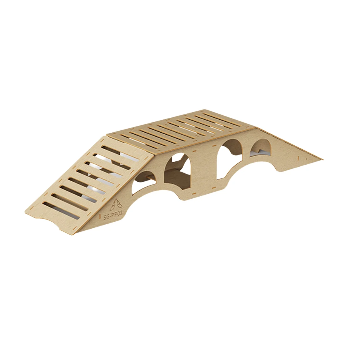 

B78B-Wooden Simulation Off-Road Obstacles for 1/16 1/18 1/24 RC Crawler Model Car Adult Children'S Toys Assembly Prop SG-PP01