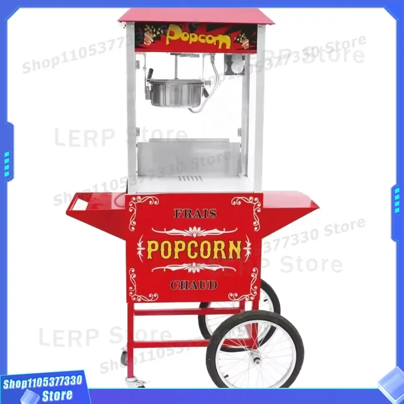 Commercial Popcorn Machine Electric Corn Popper Maker for Restaurant Home Use Baked Snack Appliance New Condition Retail Sale