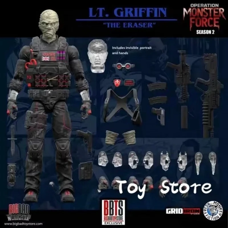 

В наличии оригинальная 1/12 Monster Force Season 2 Sleepwalker Donner 6-дюймовая Коллекционная модель украшения