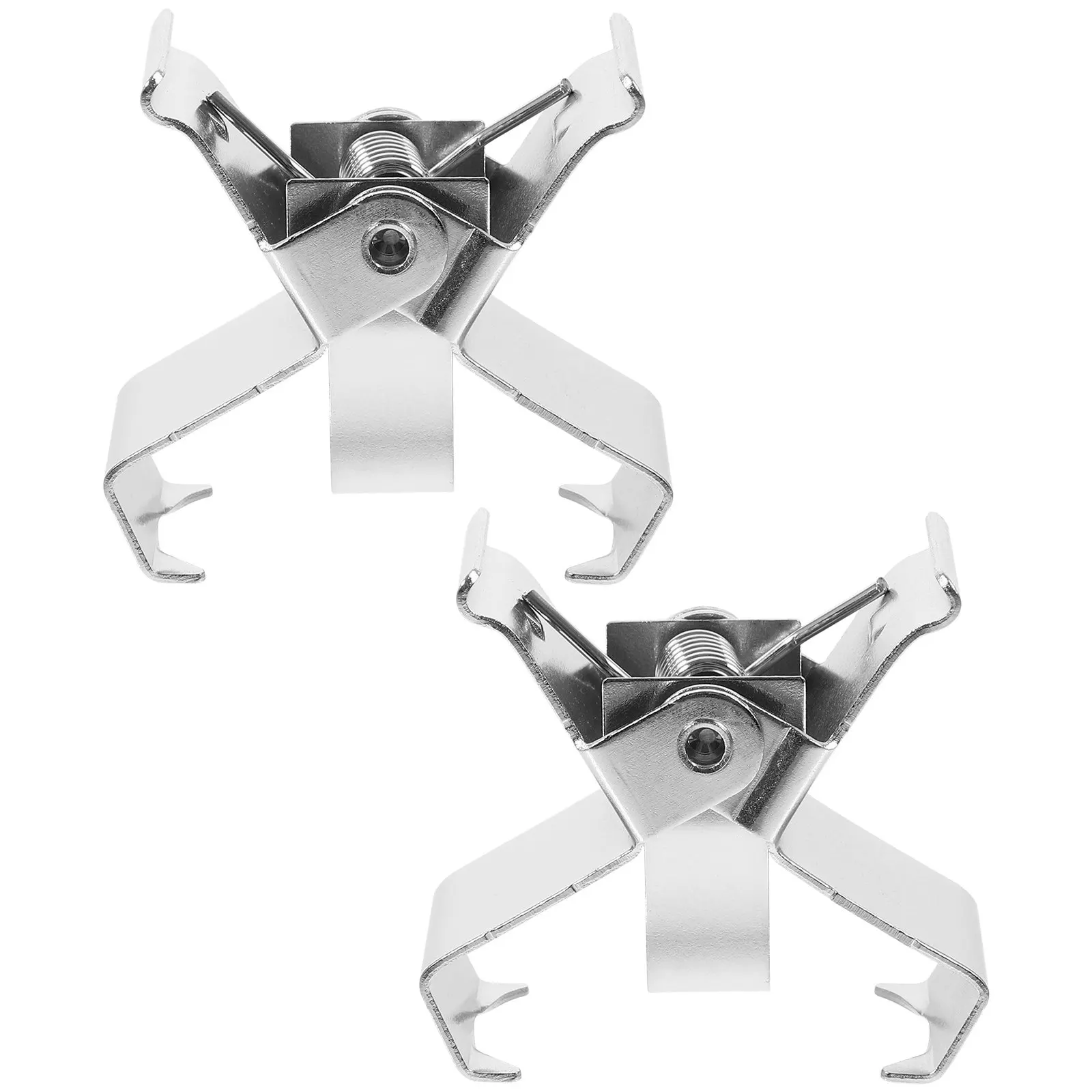 

2Pcs Stainless Steel Frame Separating Clips Metal Oil Painting Clamps for Canvas Carrier Wear-Resistant Wet Canvas Holder