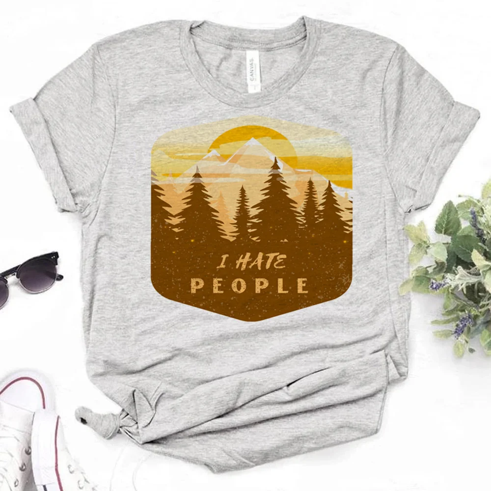 i Hate People tshirt women funny Tee female graphic clothes