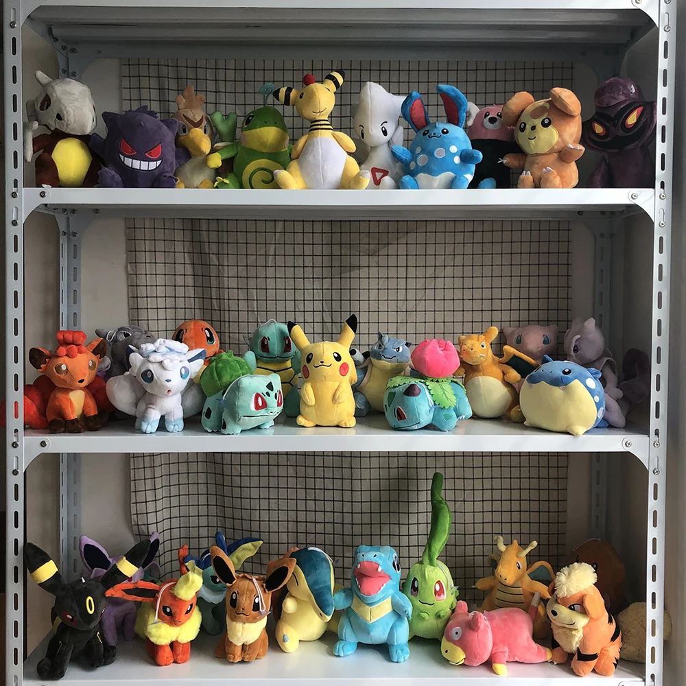 Color Pikachu Peluche Squirtle Bulbasaur Charmander Pokemon Plush Toys Claw Machine Stuffed Doll Xmas Kid Gift