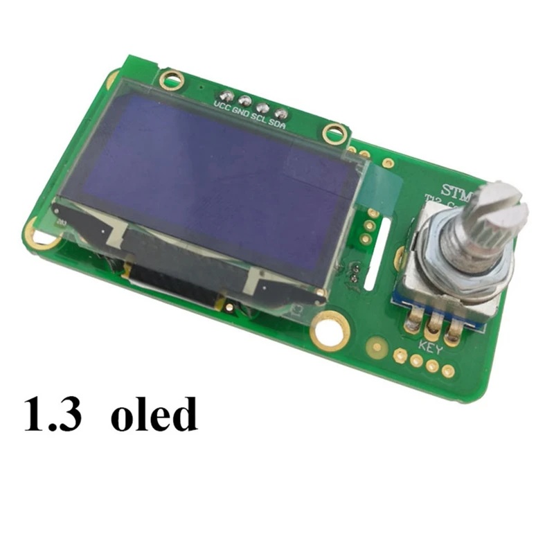 STM32 2.1S OLED T12 alat las, pengendali temperatur besi Solder elektronik disolder tidur Shock 110-240V