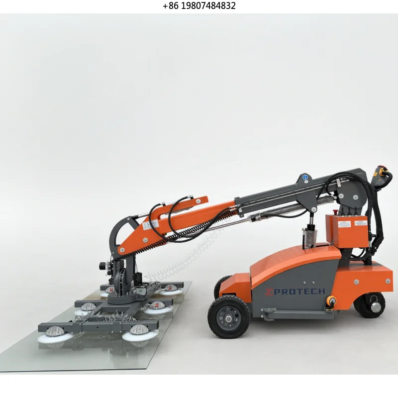 Aliexpress Hot Sale Hot Selling Europe 600KG Stone Lifting Crane Glass Moving Machinery Large Slab Ceramic Tile Vacuum Suction