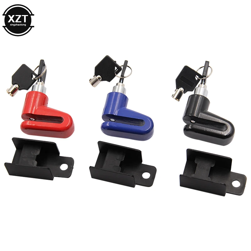 Motorfiets Anti-Diefstal Slot Beveiliging Schijfremslot Voor Fiets Motorfiets Scooter Anti-Diefstal Bescherming Motorfiets Accessoire