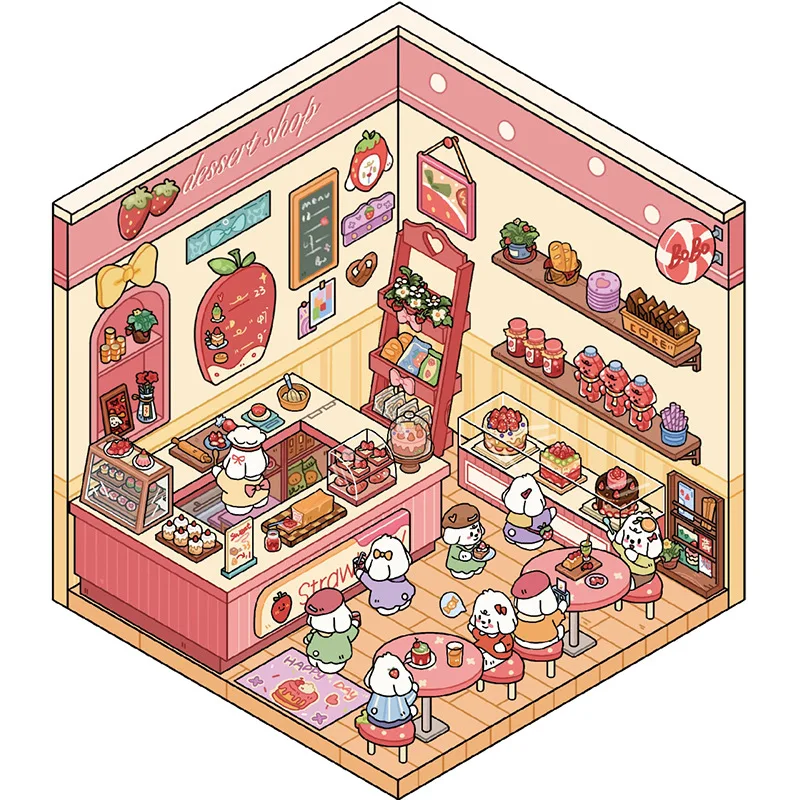 بطاقة عاشق 31 قطعة [سلسلة ملصقات المناظر الطبيعية سبارو بوبو] جرو اشراق فيلم سميكة ملصق ورقة المواد سجل القصاصات عدة