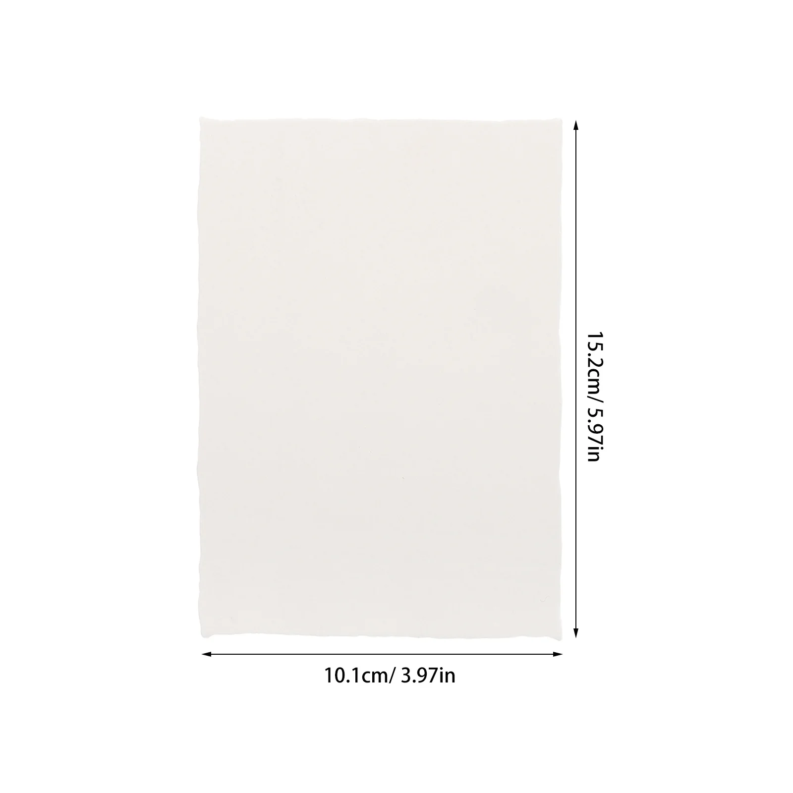 ورق ألوان مائية قطني 20 ورقة حافة مزخرفة مصنوعة يدويًا سميكة خشنة للرسم الفني الحرفي الاحترافي