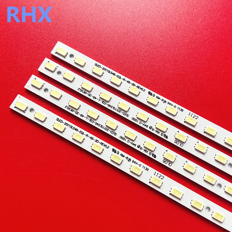 LED backlight strip for Sony KDL-46HX720 KDL-46HX820 LJ64-02860A LJ64-02859A LJ64-02640A  SLED-2011SLS46-EQL L R 48-2D  52.2CM