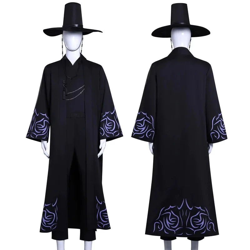 

2025 Kpop Cosplay Your Idol Suit Korean Style Outfit Demon Saja Boys Clothes Halloween Role Play Uniform Men 5ftu^ 5ftu^