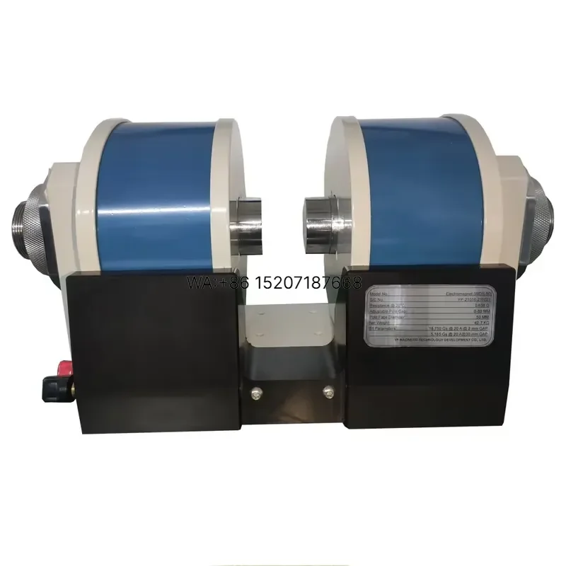 Wmwmnu Factory Sale Electromagnet Magnetic Field Instruments for Laboratory Use Double Tuning Adjustable Air Gap Bipole