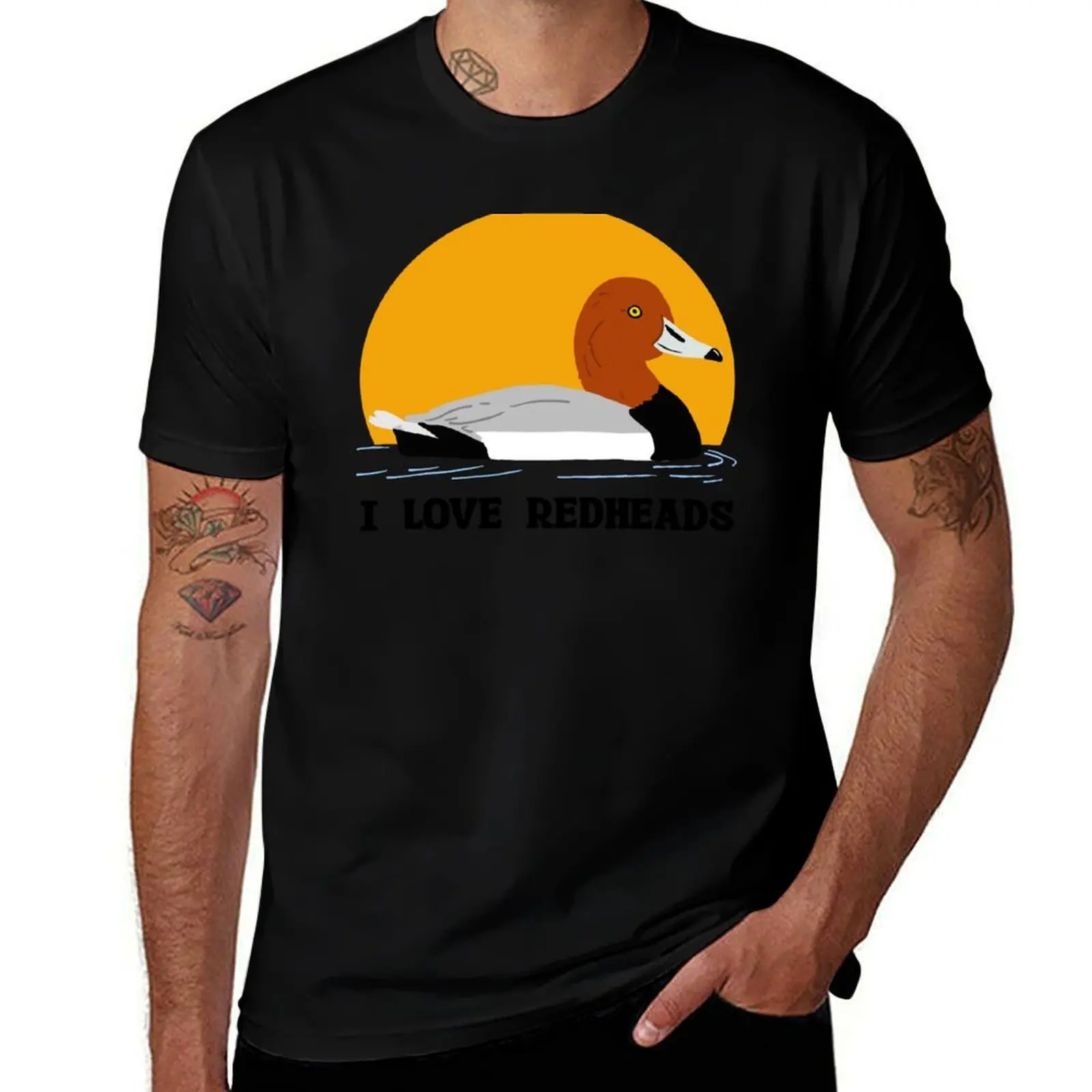 

I Love Redheads T-Shirt oversize t-shirts man cotton man t-shirts funny costumes t shirt men 100℅ cotton