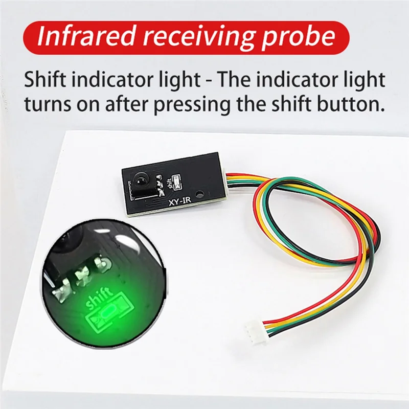 JABS-IR CNC Power Módulo receptor de controle remoto infravermelho especial para controle de teclado numérico serial para Sinilink CNC Power
